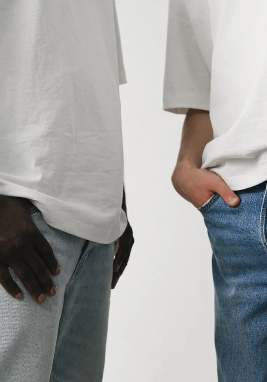 Calça Jeans Masculina Regular Clara
