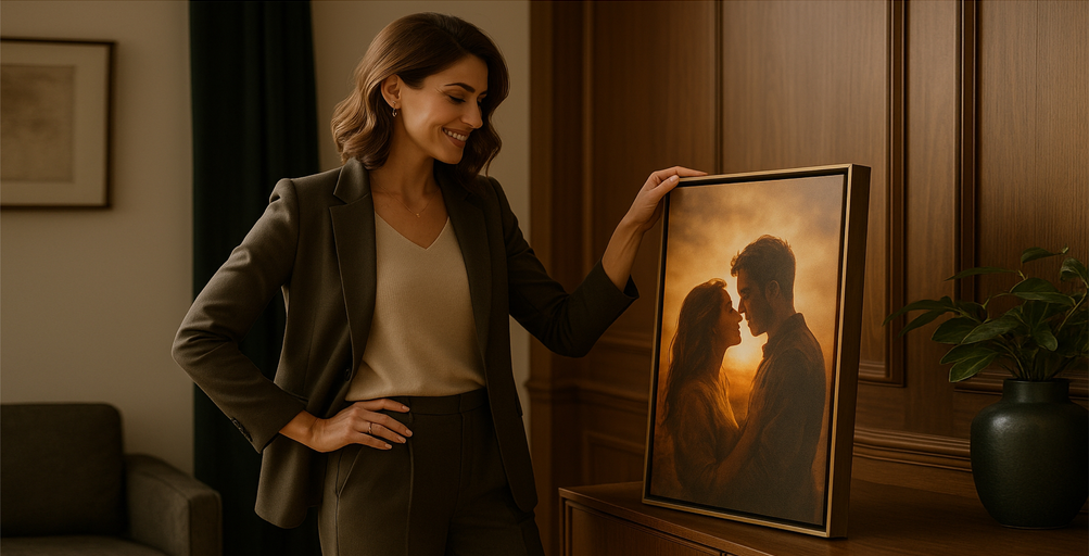 Quadros personalizados criados por você