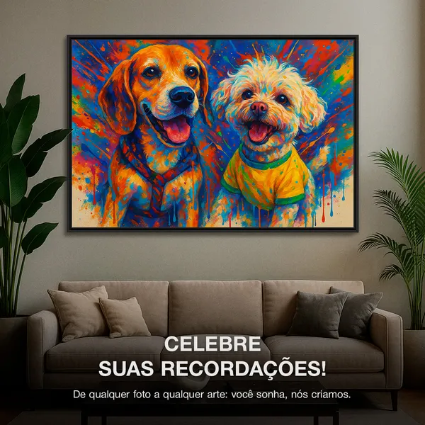 Teste Quadro Personalizado - Retangular Horizontal