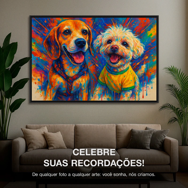 Quadro Personalizado - Retangular Horizontal