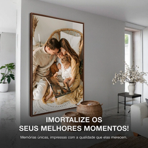 Teste Quadro Personalizado - Retangular Vertical