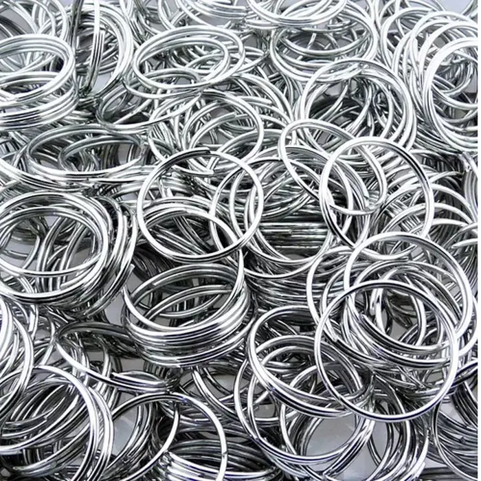Argola para Chaveiro e Tirante - 22mm - 100 unidades