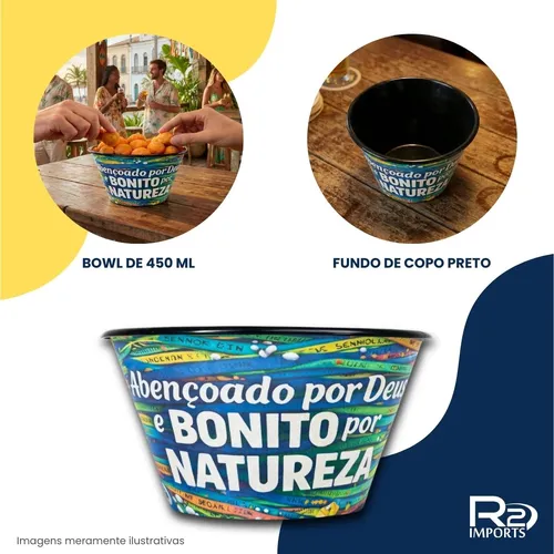 Bowl Petisqueira Cumbuca Brasil - 450ml