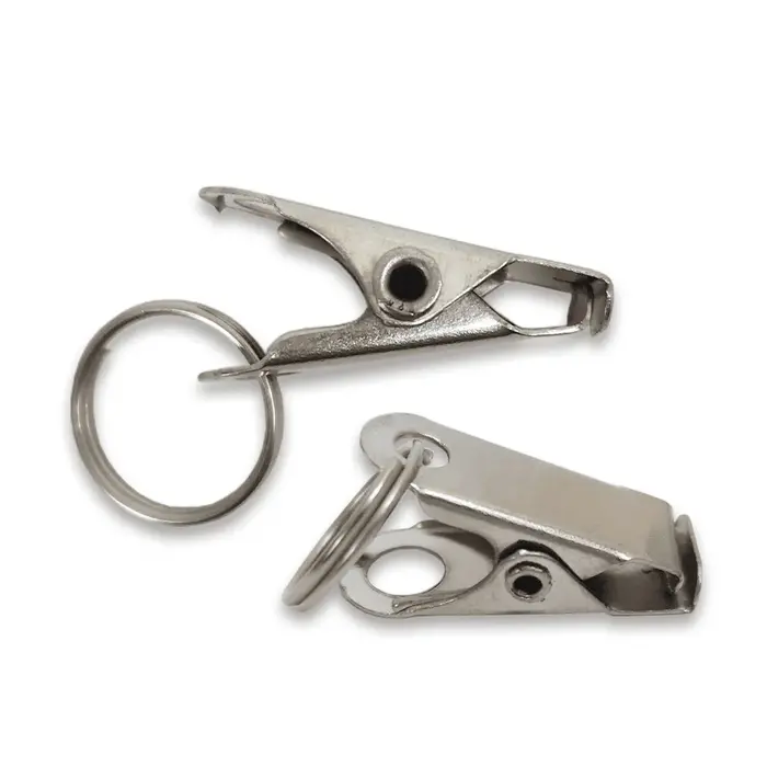 Clips Jacaré Com Argola - 13 mm