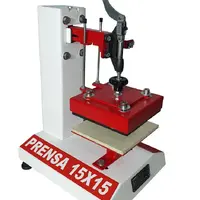 Prensa Térmica Plana Metal Printer 15x15 cm - 110 Volts Semi Nova - imagem 1