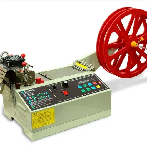 Máquina de Cortar Fitas, Cordões, Velcro com Corte Quente e Frio - Corte até 10 cm (Largura)