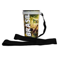Copo Eco Brasil 400ml + Cordão 20mm X 1,20m com Suporte de Silicone - imagem 6