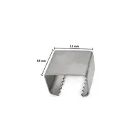 Chapa Dentada para fechamento de cordão - 100 Unidades - imagem 4