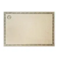 Papel Moeda Cinza com Brasão Hot Stamping Dourado - imagem 6