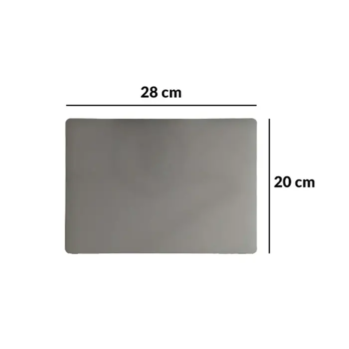 Placa de alumínio (metal) Resinada para sublimação - Prata