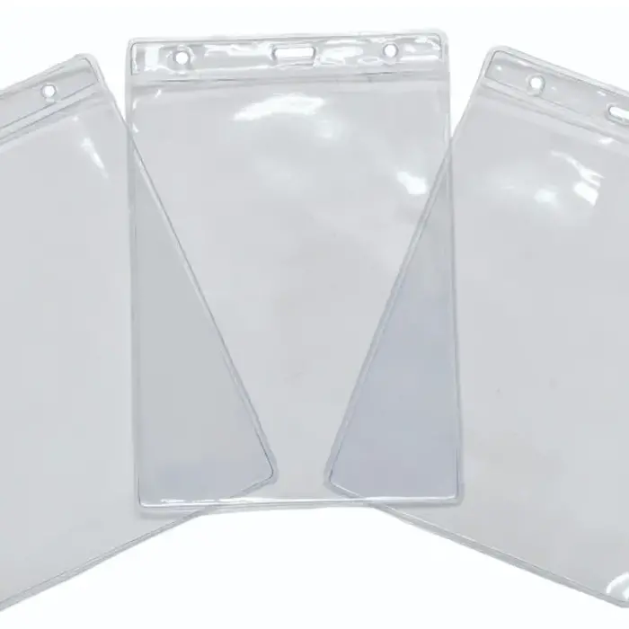 Porta Credencial Transparente 11x15cm