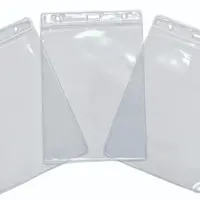 Porta Credencial Transparente 11x15cm - imagem 3
