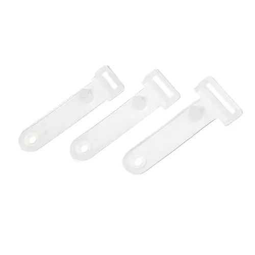 Prendedor Plástico Alça Leitosa 20 mm