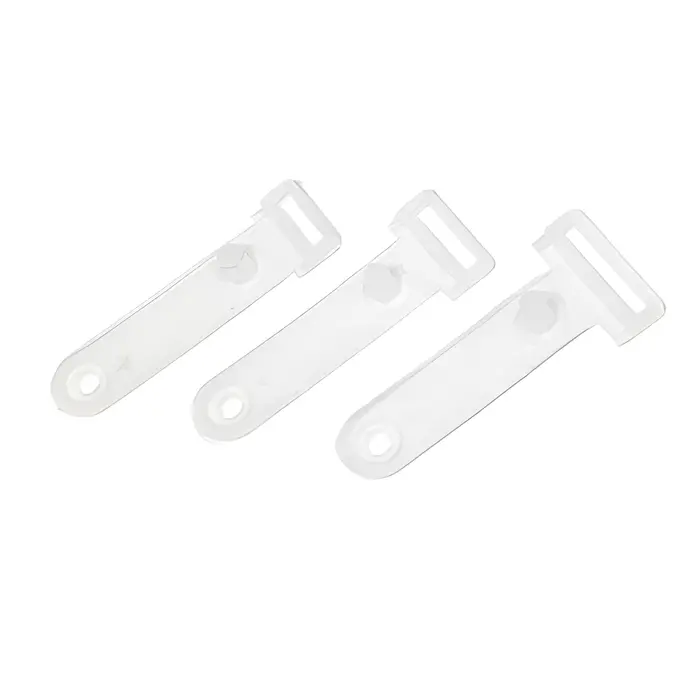 Prendedor Plástico Alça Leitosa 20 mm