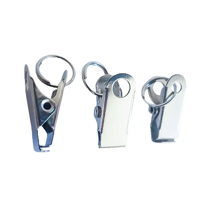 Clips Jacaré Com Argola - 13 mm