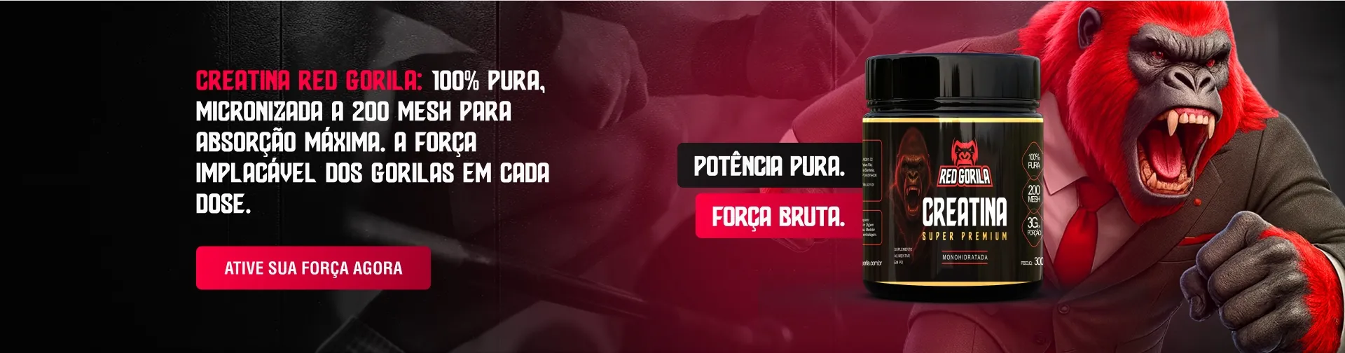 Creatina *super premium - Red Gorila*