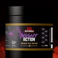Night Action: o suplemento sem cafeína para treinar à noite com foco e recuperação máxima