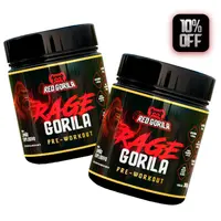 Pré-Treino Rage 300g - Red Gorila - imagem 1