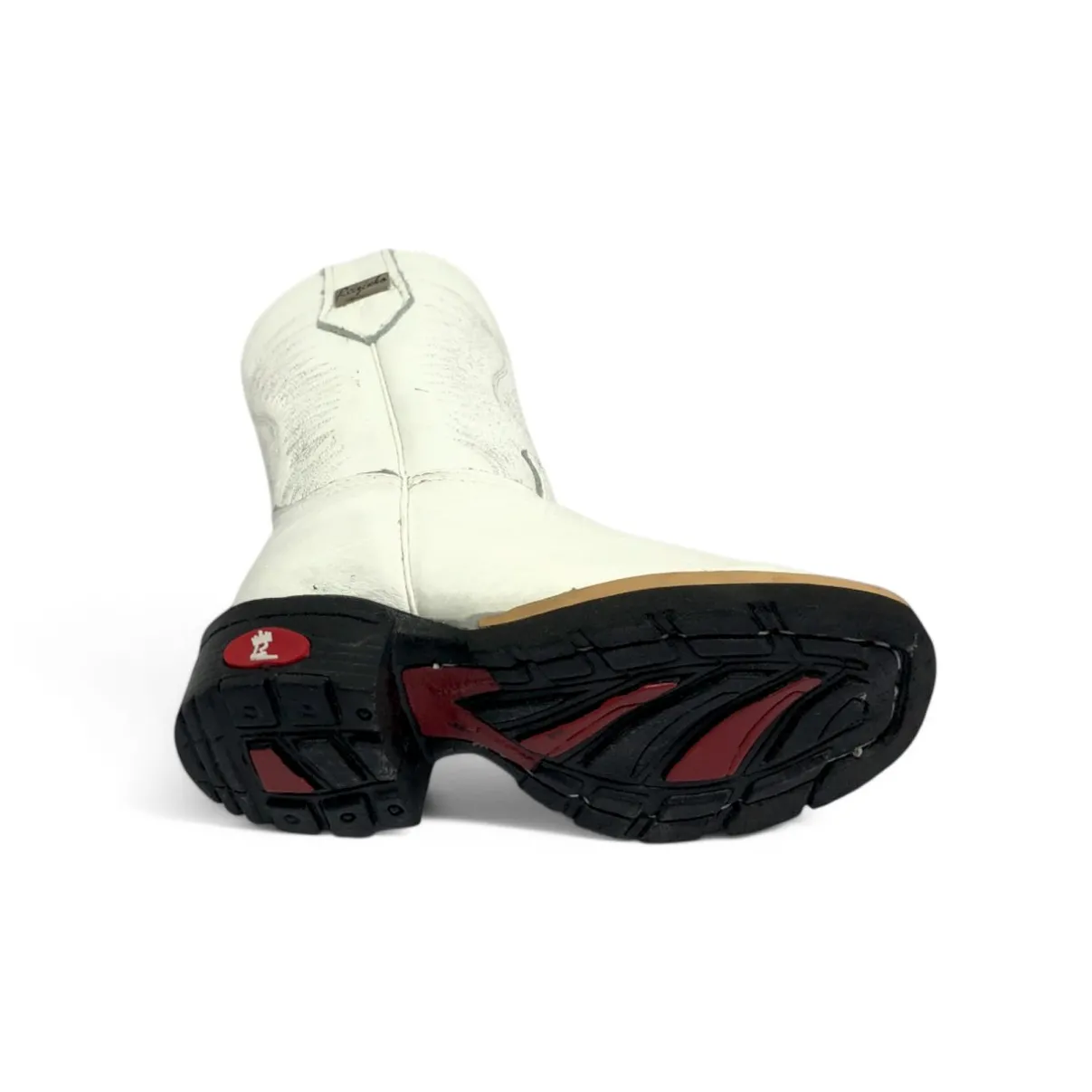 Bota Infantil de Couro Bovino Branco | Reizinho Botas