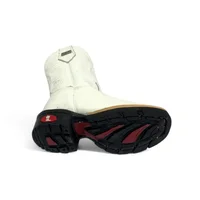 Bota Infantil de Couro Bovino Branco | Reizinho Botas - imagem 4