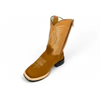 Bota Infantil de Couro Bovino Bufalada Caramelo | Reizinho Botas - imagem 5