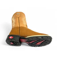 Bota Infantil de Couro Bovino Bufalada Caramelo | Reizinho Botas - imagem 3