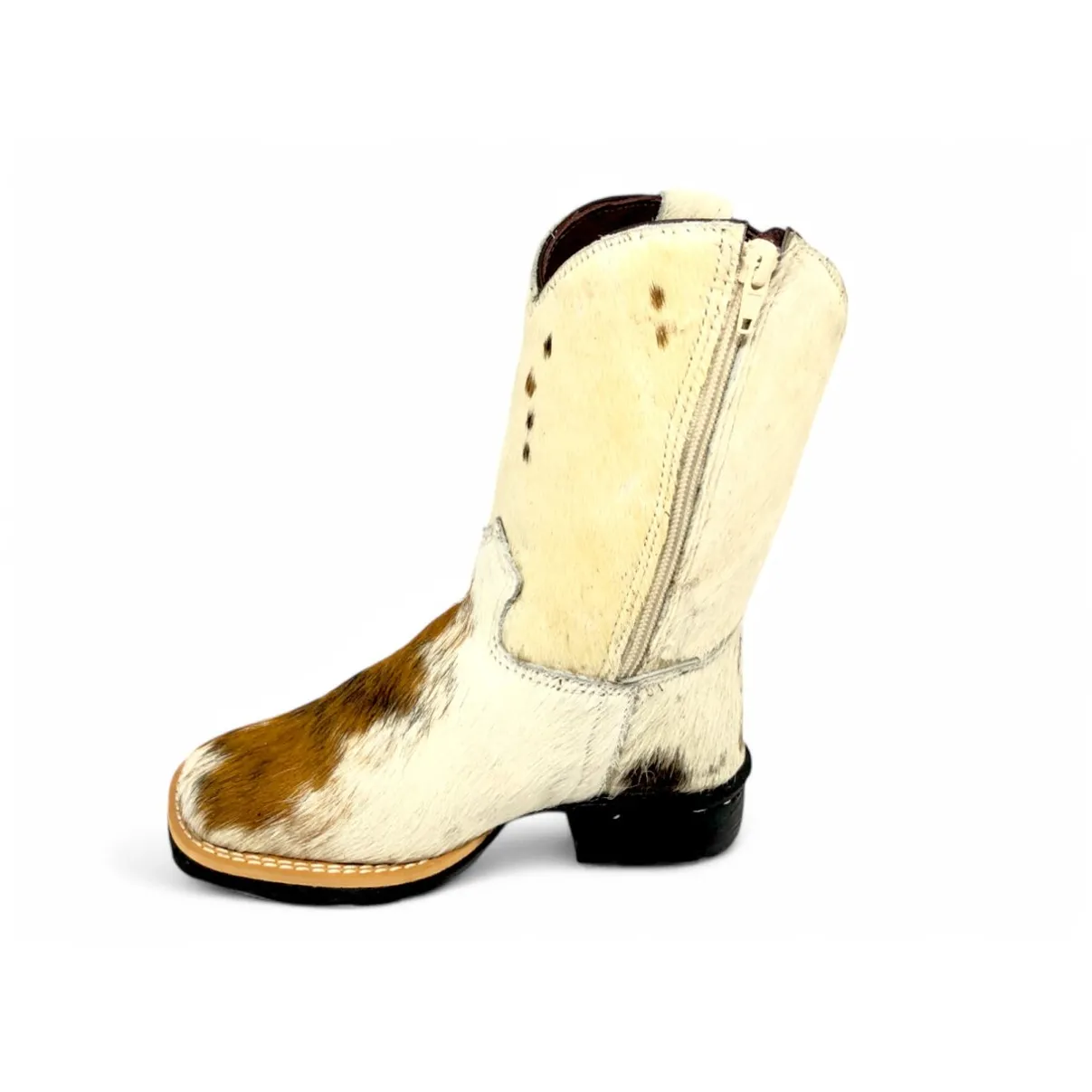 Bota Infantil de Couro Bovino Furry | Reizinho Botas