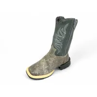 Bota Infantil de Couro De Barriga de Avestruz Alaska | Reizinho Botas - imagem 2
