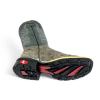 Bota Infantil de Couro De Barriga de Avestruz Alaska | Reizinho Botas - imagem 6