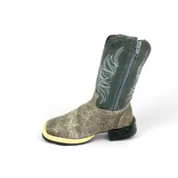 Bota Infantil de Couro De Barriga de Avestruz Alaska | Reizinho Botas - imagem 5
