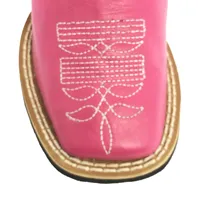 Bota Infantil de Couro Bovino Rosa | Reizinho Botas - imagem 4