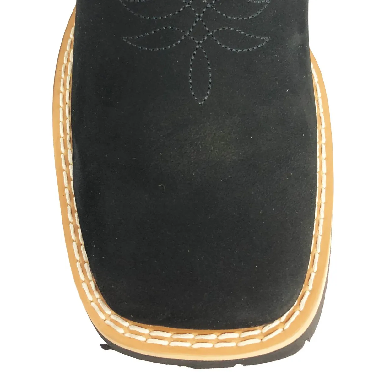 Bota Bufalada Preta - Cano Alto, Bico Quadrado, Solado Flex Comfort