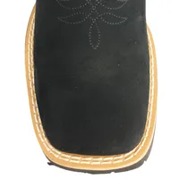 Bota Bufalada Preta - Cano Alto, Bico Quadrado, Solado Flex Comfort - imagem 3