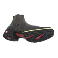 Bota Texana De Couro Bovino Marrom Café - Cano Curto Elástico, Bico Quadrado - Solado Flex Comfort - imagem 5