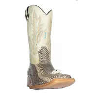 Bota de Cobra Naja Natural com Cabeça - imagem 1