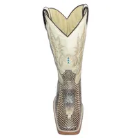 Bota de Cobra Naja Natural com Cabeça - imagem 3
