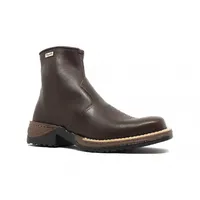 Bota de Couro Bovino Marrom - CANO CURTO, BICO QUADRADO, SOLADO JUMP - imagem 5