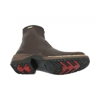Bota de Couro Bovino Marrom - CANO CURTO, BICO QUADRADO, SOLADO JUMP - imagem 6