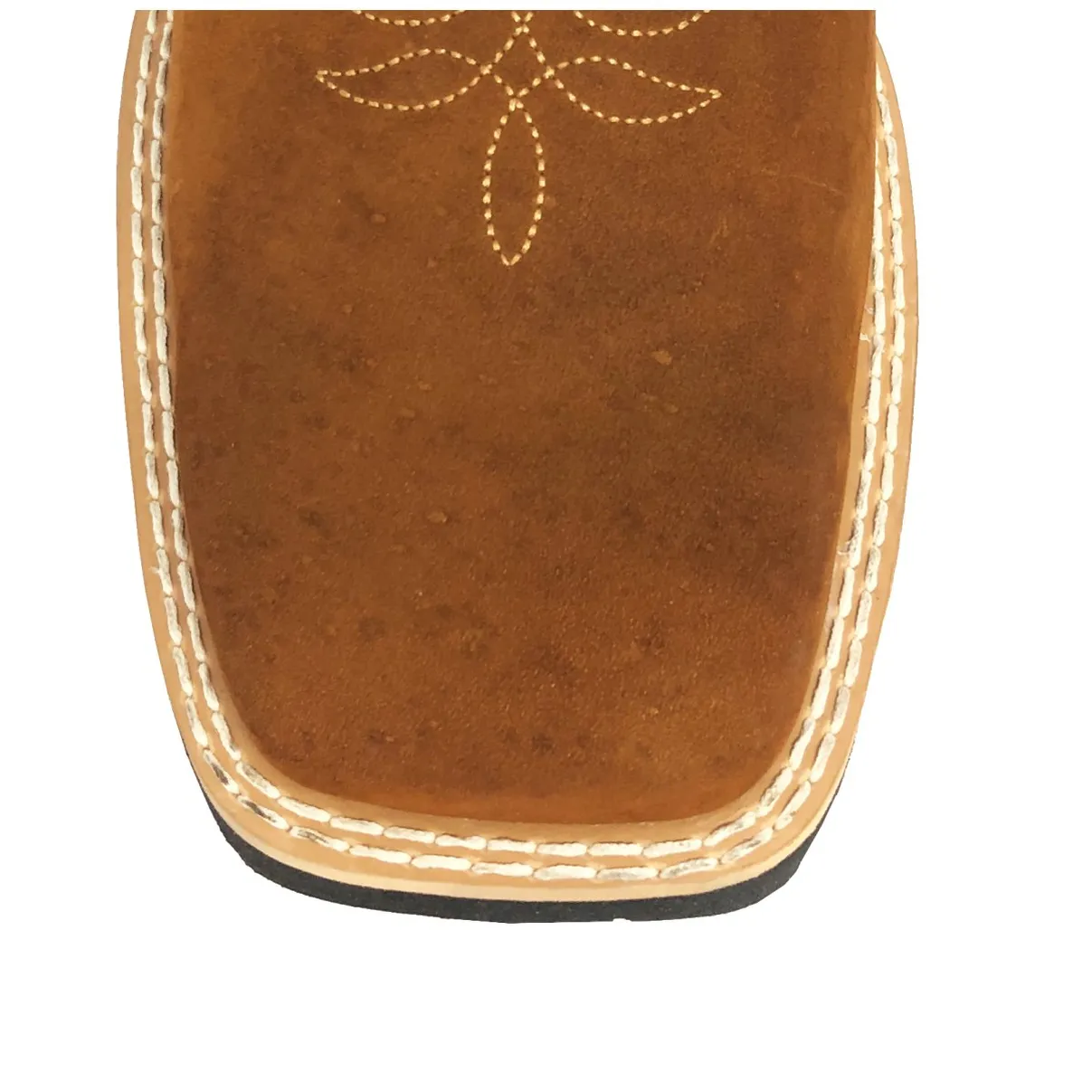 Bota Bufalada Caramelo - Cano Médio, Bico Quadrado, ​SOLADO FLEX COMFORT
