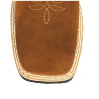 Bota Bufalada Caramelo - Cano Médio, Bico Quadrado, ​SOLADO FLEX COMFORT - imagem 3