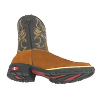 Bota Bufalada Caramelo - Cano Médio, Bico Quadrado, ​SOLADO FLEX COMFORT - imagem 6