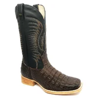 Bota Texana em Couro de Jacaré Marrom | Limited Edition Reizinho Premium - imagem 2