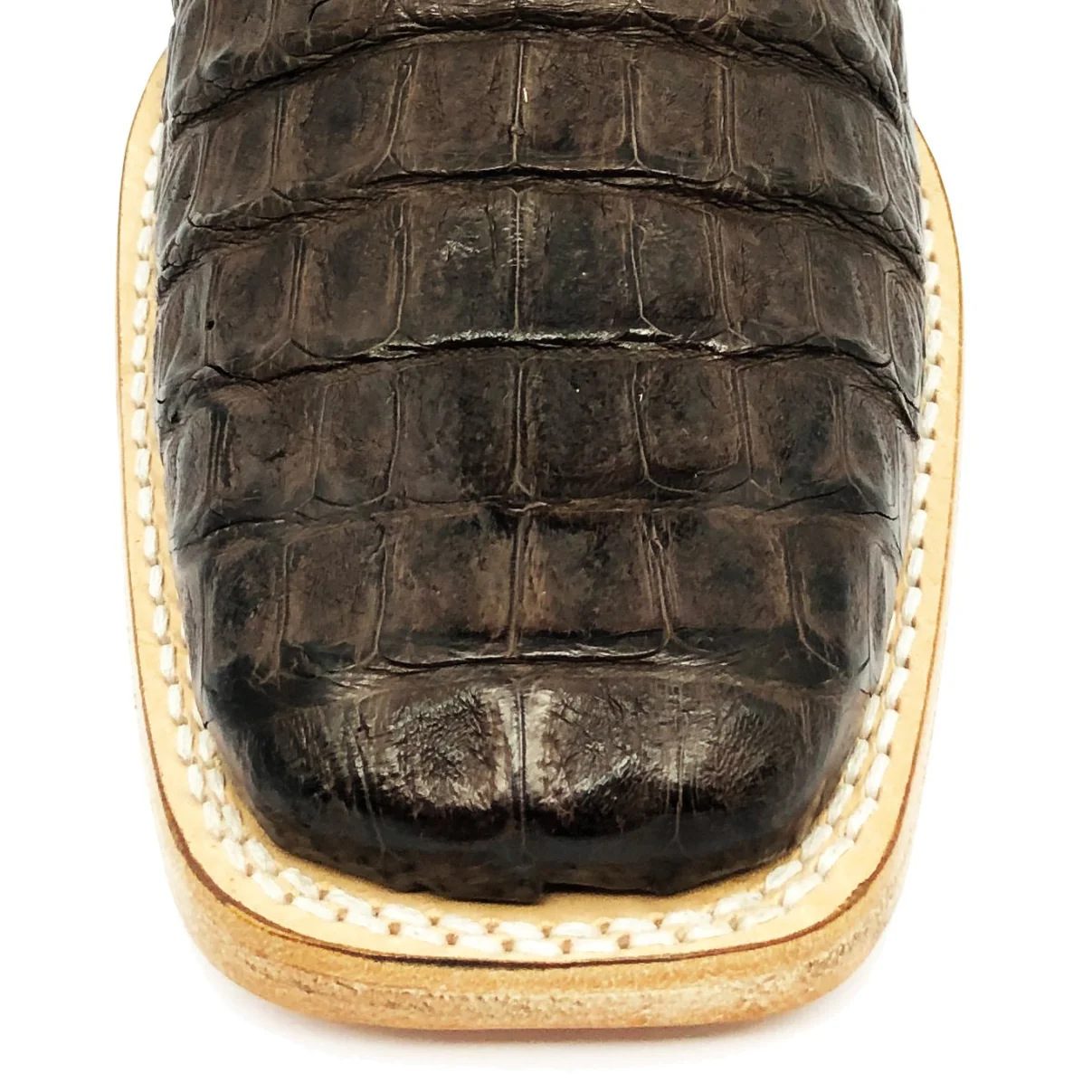 Bota Texana em Couro de Jacaré Marrom | Limited Edition Reizinho Premium