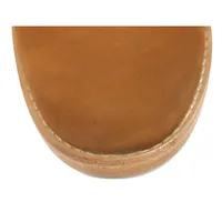 Bota de couro bovino Casual Bufalada Caramelo - CANO CURTO, BICO REDONDO, SOLADO DE COURO ARTESANAL - imagem 3