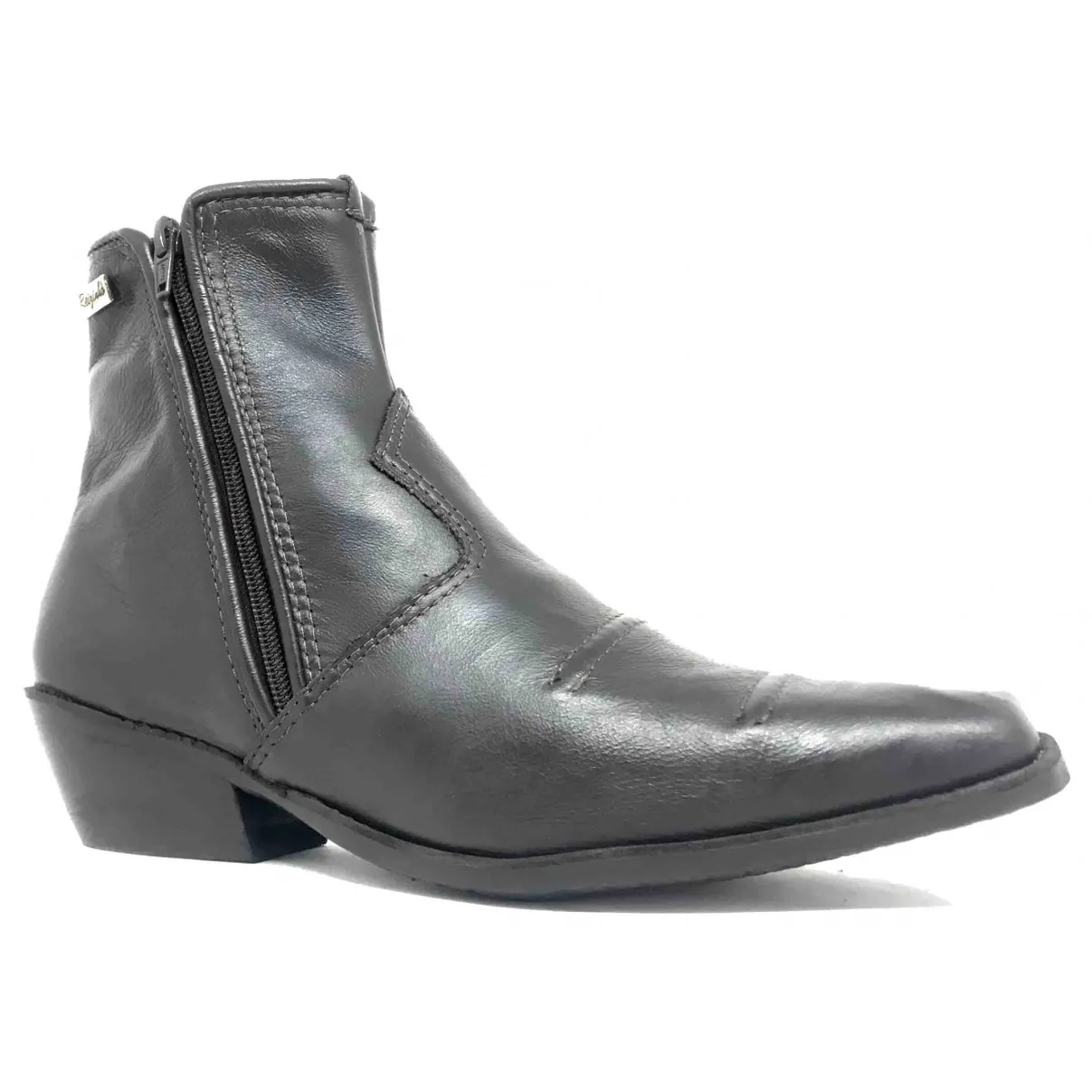 Bota Casual Citizen Marrom Café - CANO CURTO, BICO QUADRADINHO