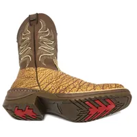 Bota de Barriga de Avestruz Earthquake - CANO ALTO, BICO QUADRADO, SOLADO JUMP - imagem 6