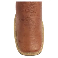 Bota de Barriga de Avestruz Pinhão - Cano Alto, Bico Quadrado, Solado JUMP - imagem 4