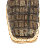 Bota Texana em Couro de Jacaré Tabaco | Limited Edition Reizinho Premium - imagem 7