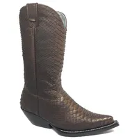Bota Texana em Couro de Python Golden Brown FULL | Limited Reizinho - imagem 4