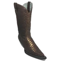 Bota Texana em Couro de Python Golden Brown FULL | Limited Reizinho - imagem 5